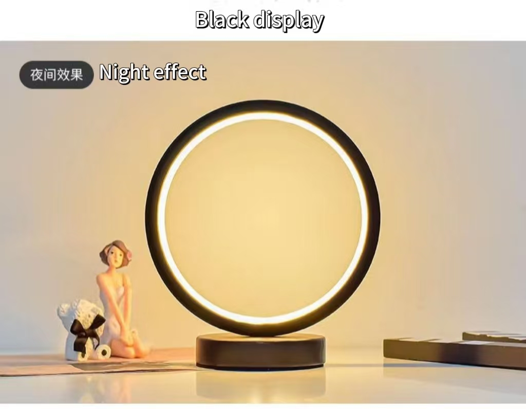 20CM LED Simple Circular Ring  - Restaurant Lighting Decoration ulasan dan harga