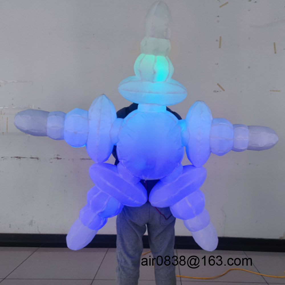 Walkable Inflatable Snowflake  - Decor Lighting The Parade ulasan dan harga