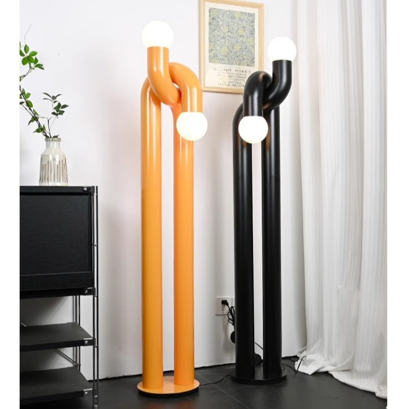 French Designer Creative LED F - Floor Lamp Tripod ulasan dan harga