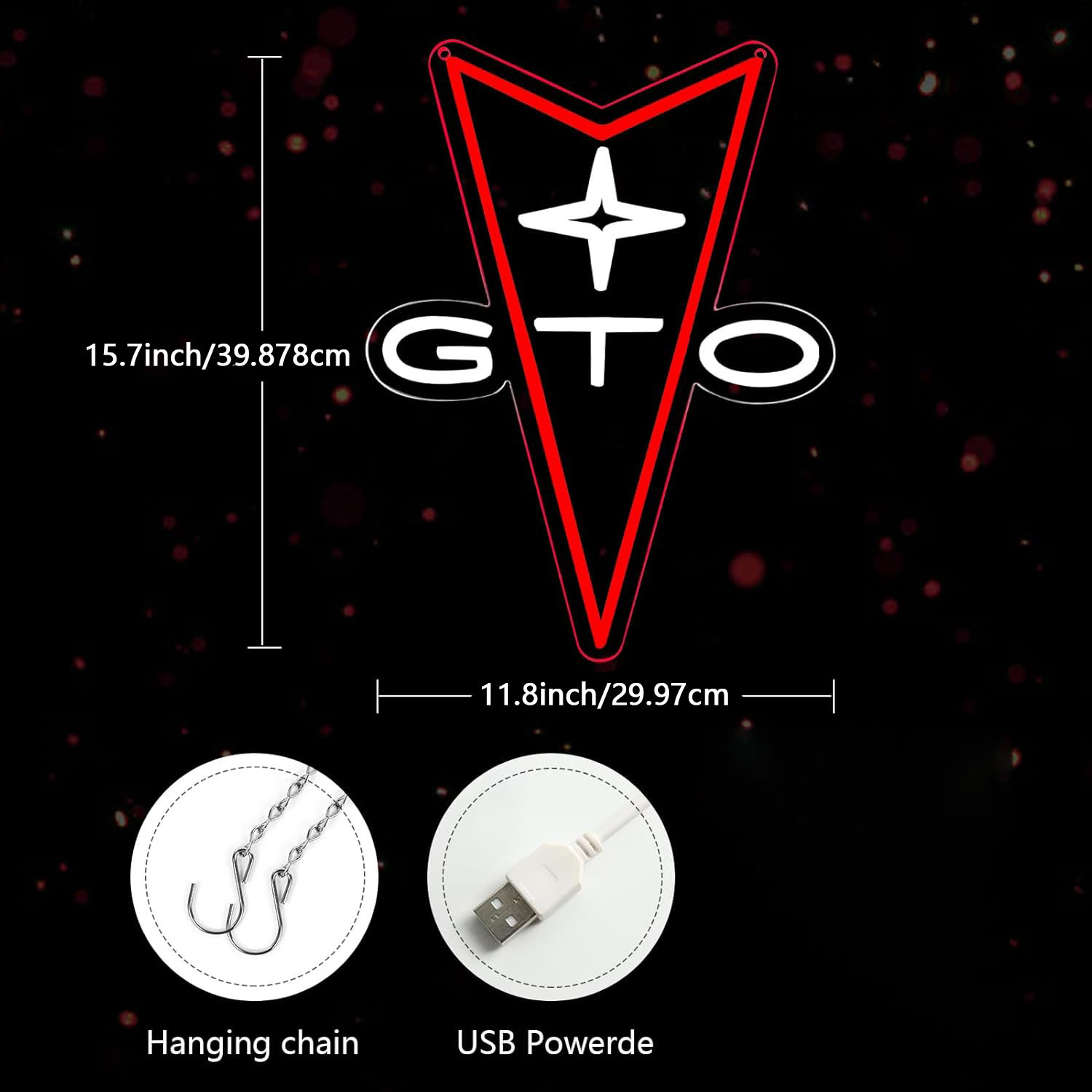 Led Neon Commercial Sign Indoo - Garage Lighting Decor ulasan dan harga