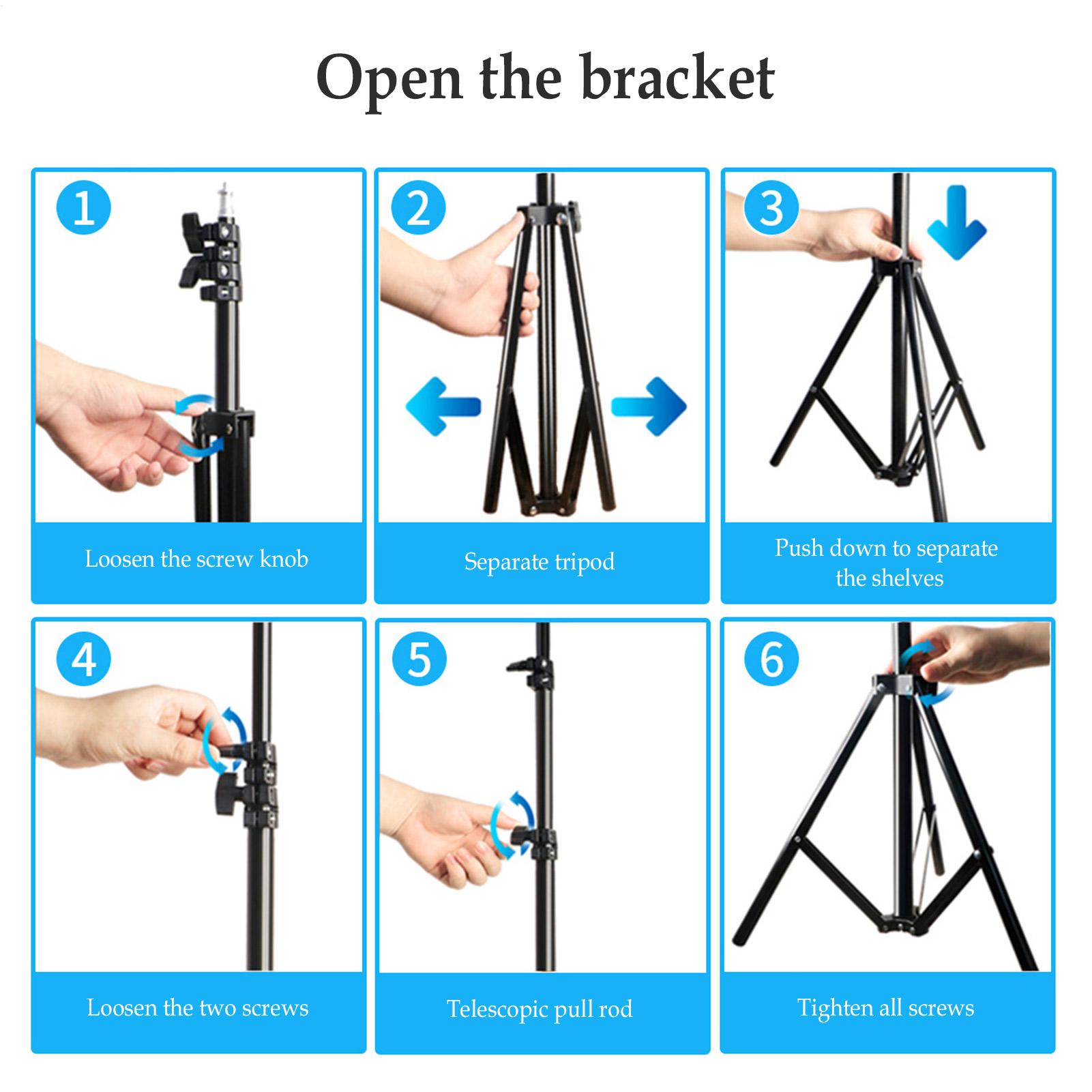 2m Camping light Stand Folding - Floor Lamp Tripod ulasan dan harga
