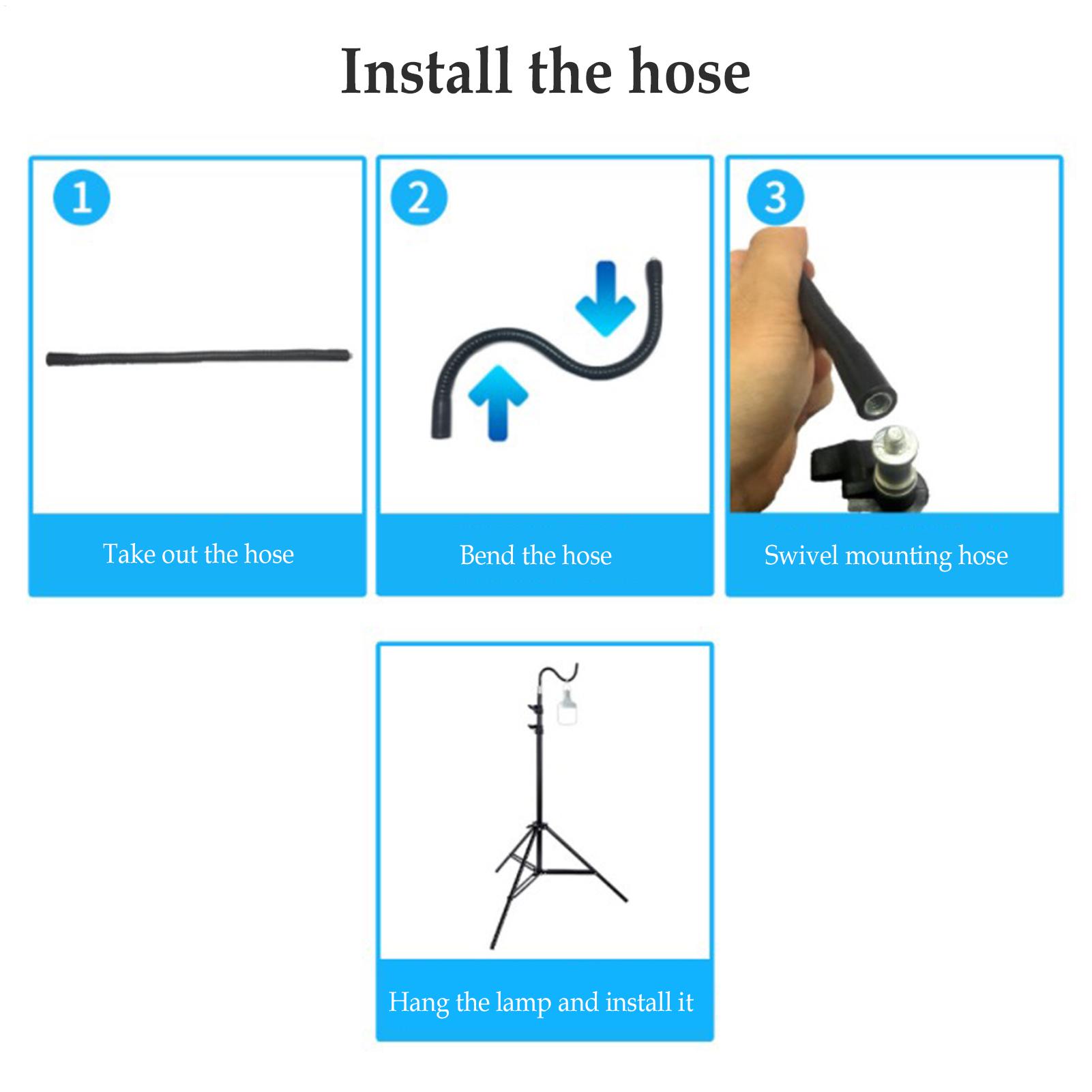 2m Camping light Stand Folding - Floor Lamp Tripod ulasan dan harga