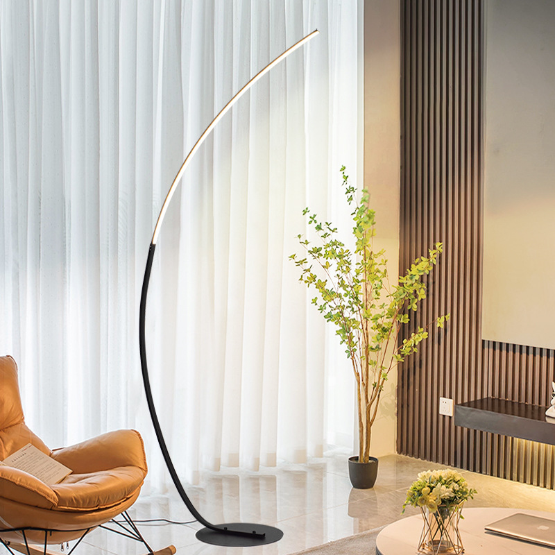 Nordic LED Corner Light  Floor - Floor Lamp Tripod ulasan dan harga