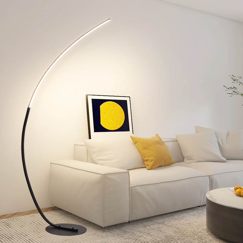 Nordic LED Corner Light  Floor - Floor Lamp Tripod ulasan dan harga
