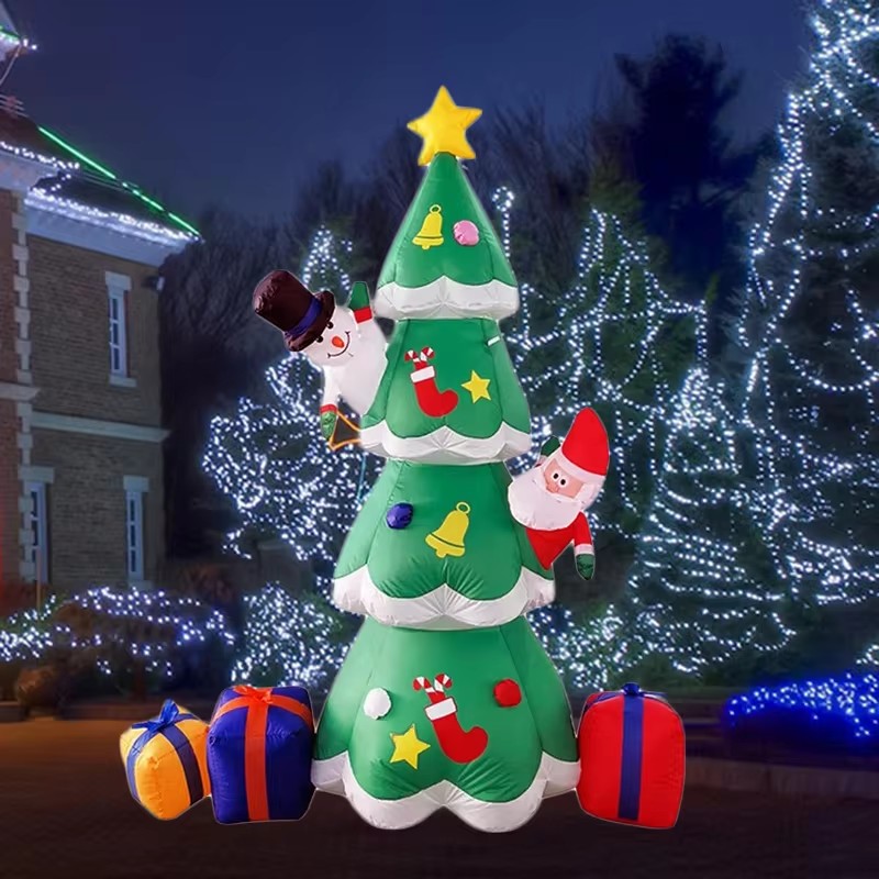 For 7FT Christmas Tree Inflata - Decor Lighting Uk ulasan dan harga