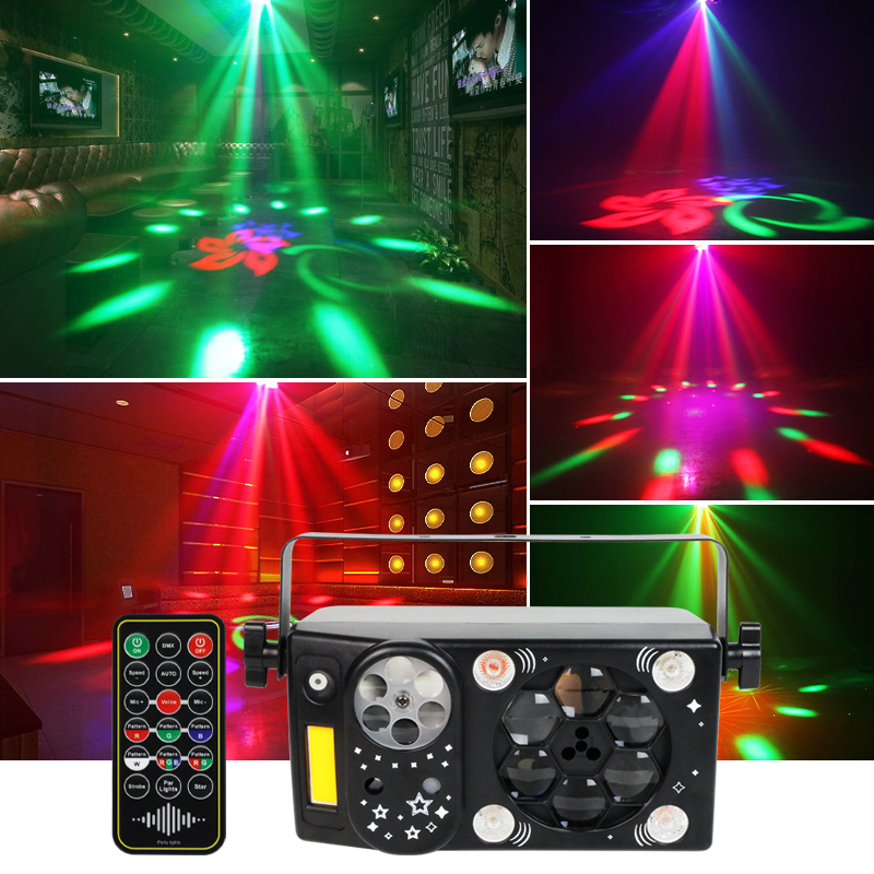 HCWE LED 7 In 1 Magic Ball Par - Lighting Effect Home Decor ulasan dan harga