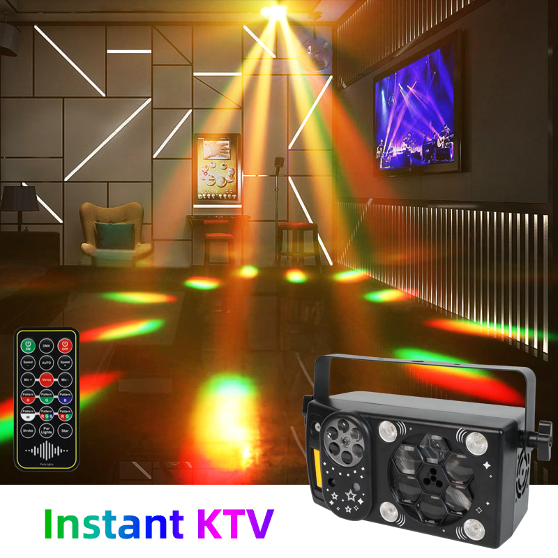 HCWE LED 7 In 1 Magic Ball Par - Lighting Effect Home Decor ulasan dan harga