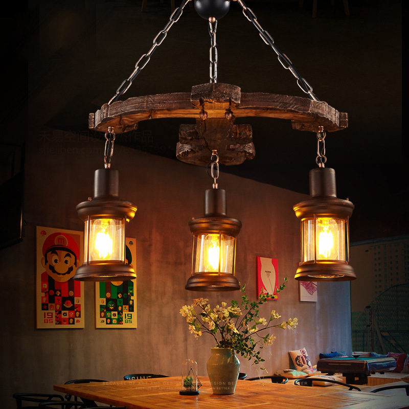 Loft Pendant Lamps Dining room - Lighting Decor Store ulasan dan harga