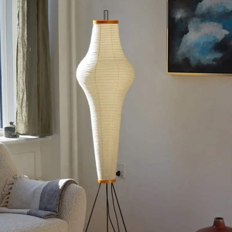 Japanese Akari Noguchi Rice Pa - Floor Lamp Tripod ulasan dan harga