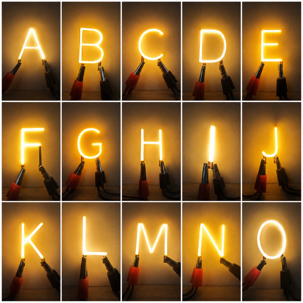 Freely Arrangeable 26 Letters  - Lighting Decor Store ulasan dan harga