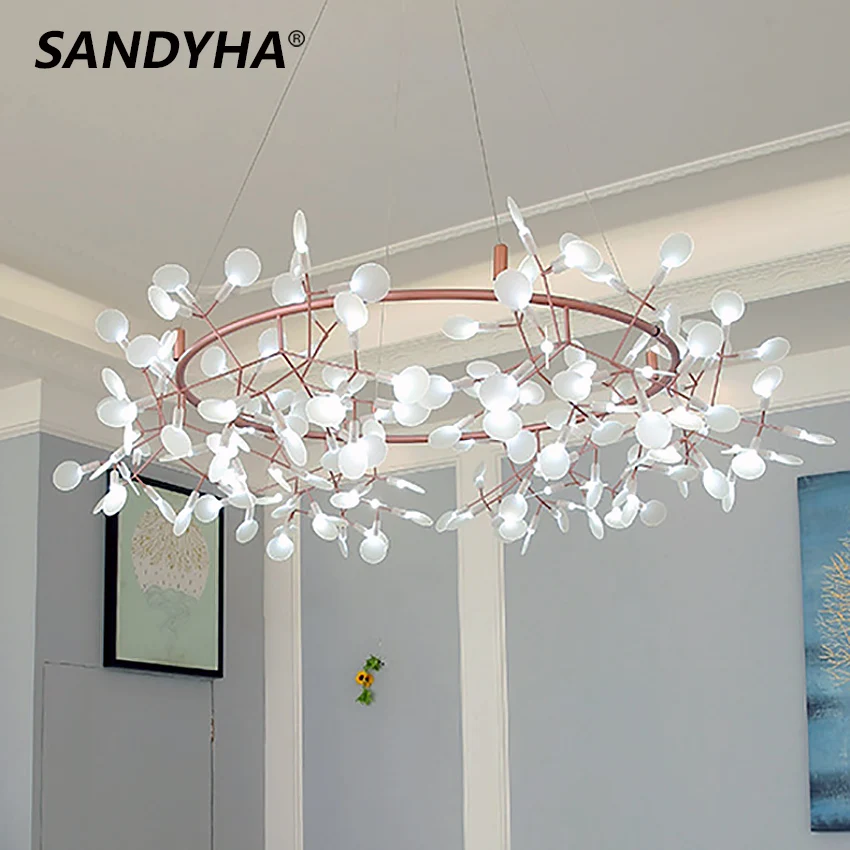 Modern LED Firefly Chandelier  - Decor Lighting The Parade ulasan dan harga