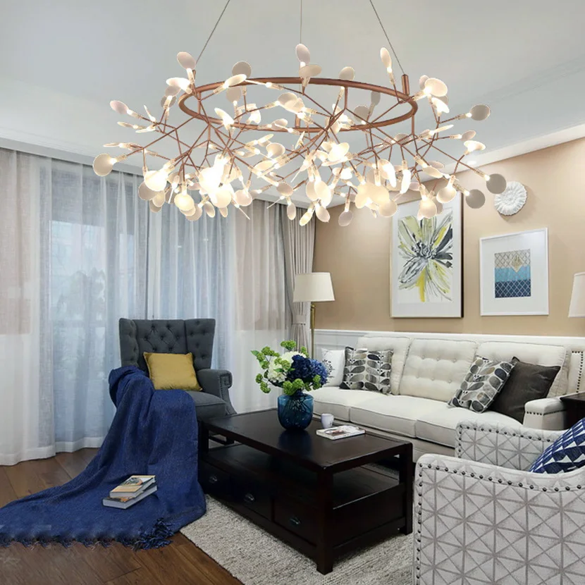 Modern LED Firefly Chandelier  - Decor Lighting The Parade ulasan dan harga