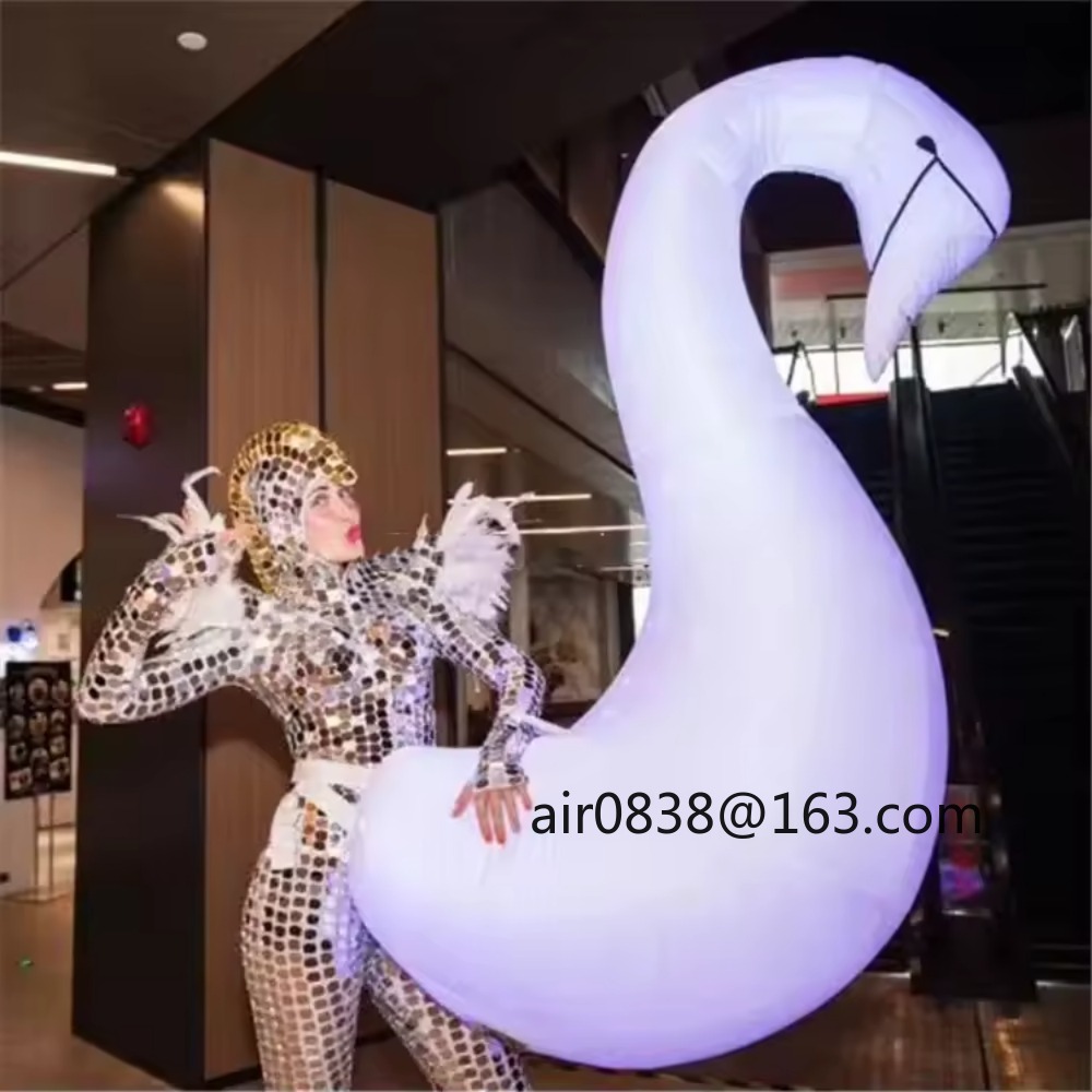 Wearable Inflatable Swan Costu - Decor Lighting The Parade ulasan dan harga