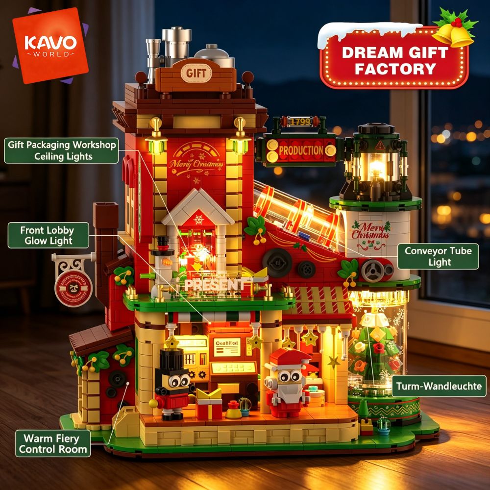 KAVOWORLD 2775PCS Christmas Gi - Home Decor Lighting Brands ulasan dan harga
