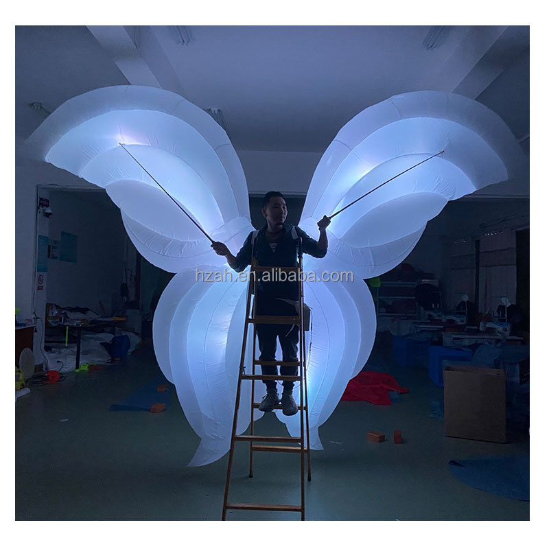 Fancy White Inflatable Flower  - Decor Lighting The Parade ulasan dan harga