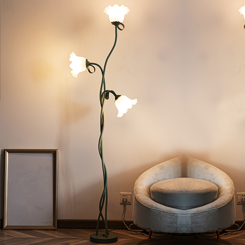 Flower Floor Lamp, E26 Elegant - Floor Lamp Tripod ulasan dan harga